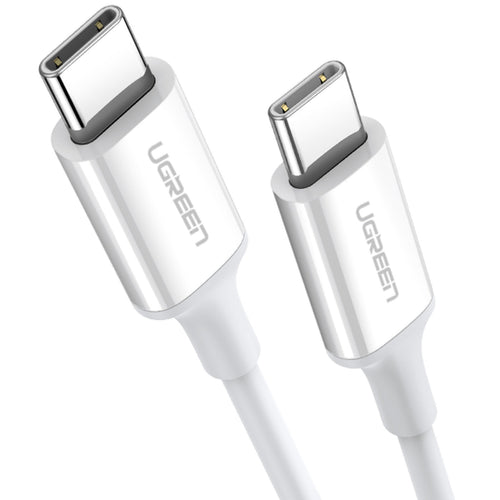 Ugreen USB-C to USB-C Cable, 1 m, White, 60518 Lulu Hypermarket