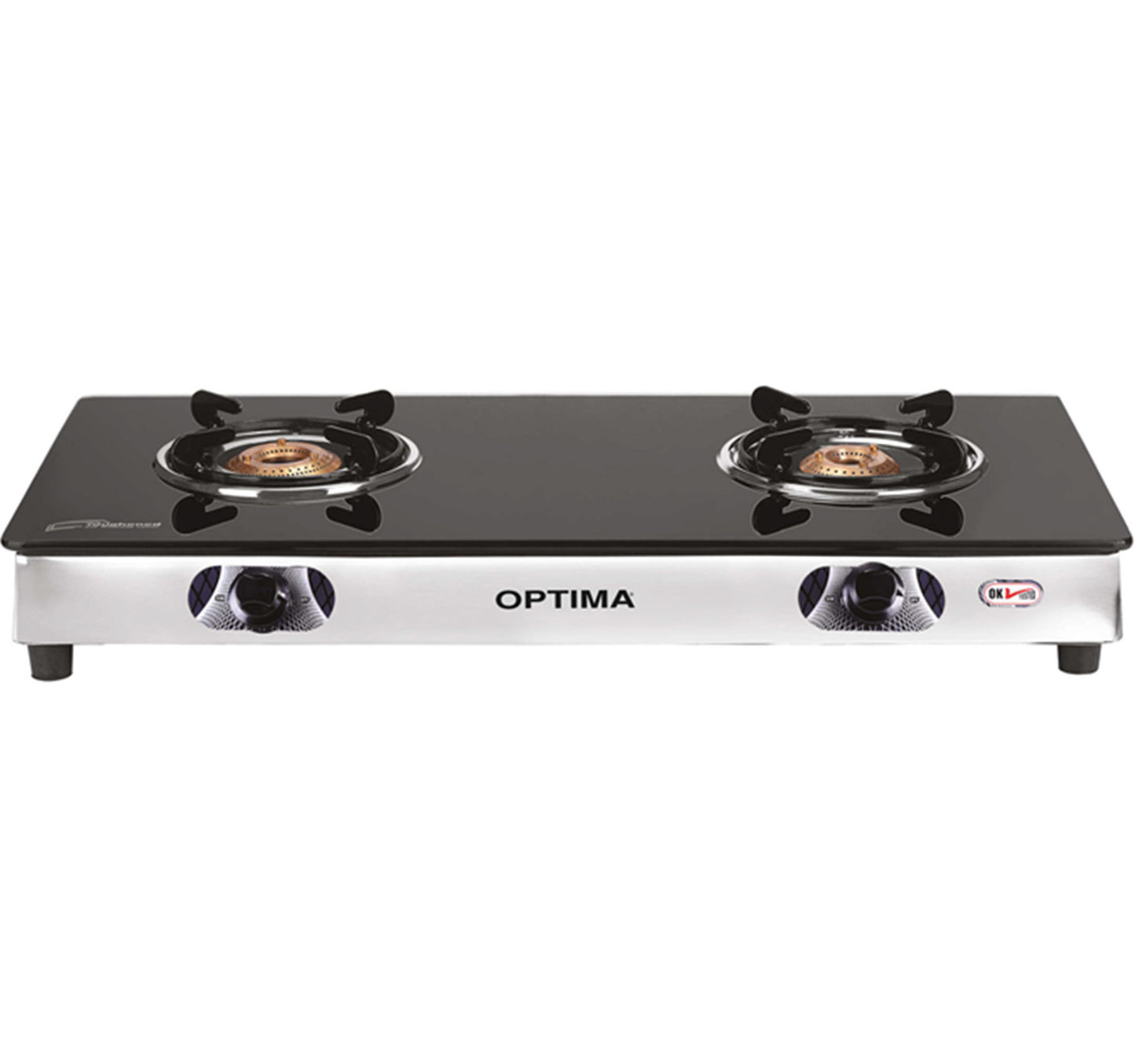 Optima Glass Top Gas Table 2 Burner GB30