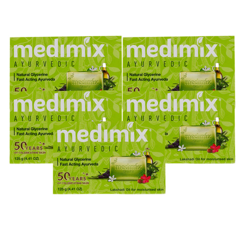 Medimix Natural Glycerine Soap 5 x 125 g