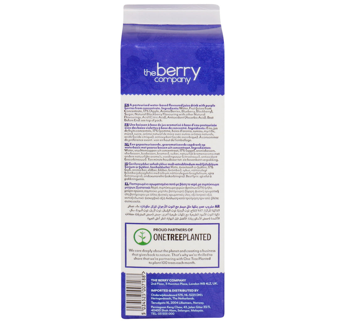 The Berry Company Superberries Juice Drink Purple 1 Litre