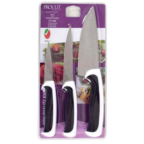 Prokut Knife Set, 3 Pcs, FT1400
