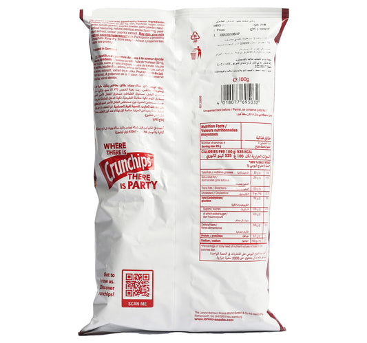Lorenz Barbecue Flavoured Crunchips 100 g