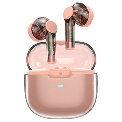 سماعات Wiwu Pure Sound TWS Airbuds T-12P باللون الوردي