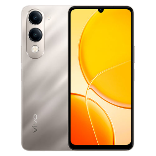 Vivo Y04 4G Smartphone, 4 GB RAM, 128 GB Storage, Titanium Gold Lulu Hypermarket