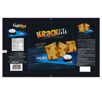 Kracklite Toasted Chips Salted 110 g