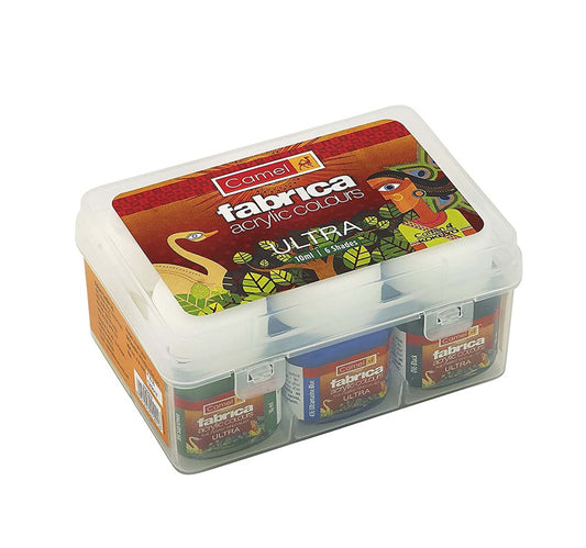 Camel Fabrica Acrylic Colours Ultra Sets 10mlx6 Shades