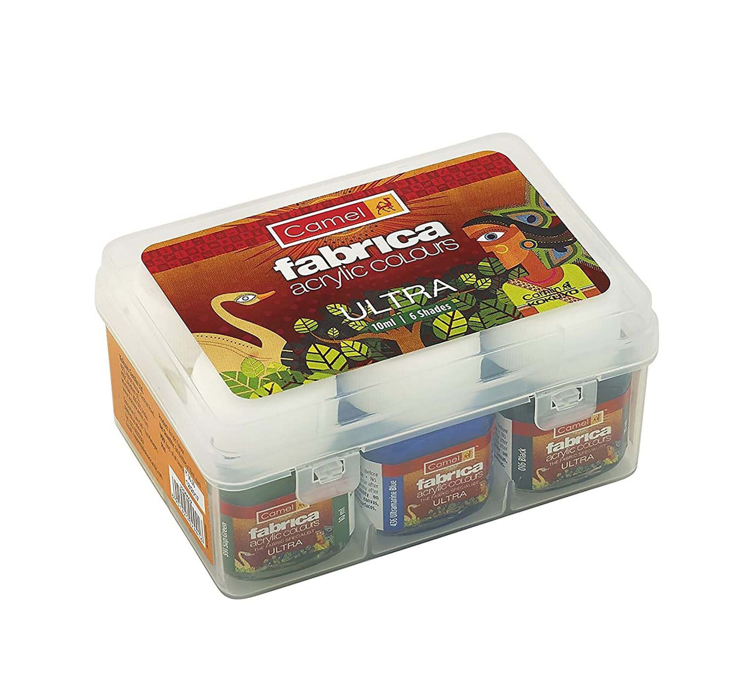 Camel Fabrica Acrylic Colours Ultra Sets 10mlx6 Shades