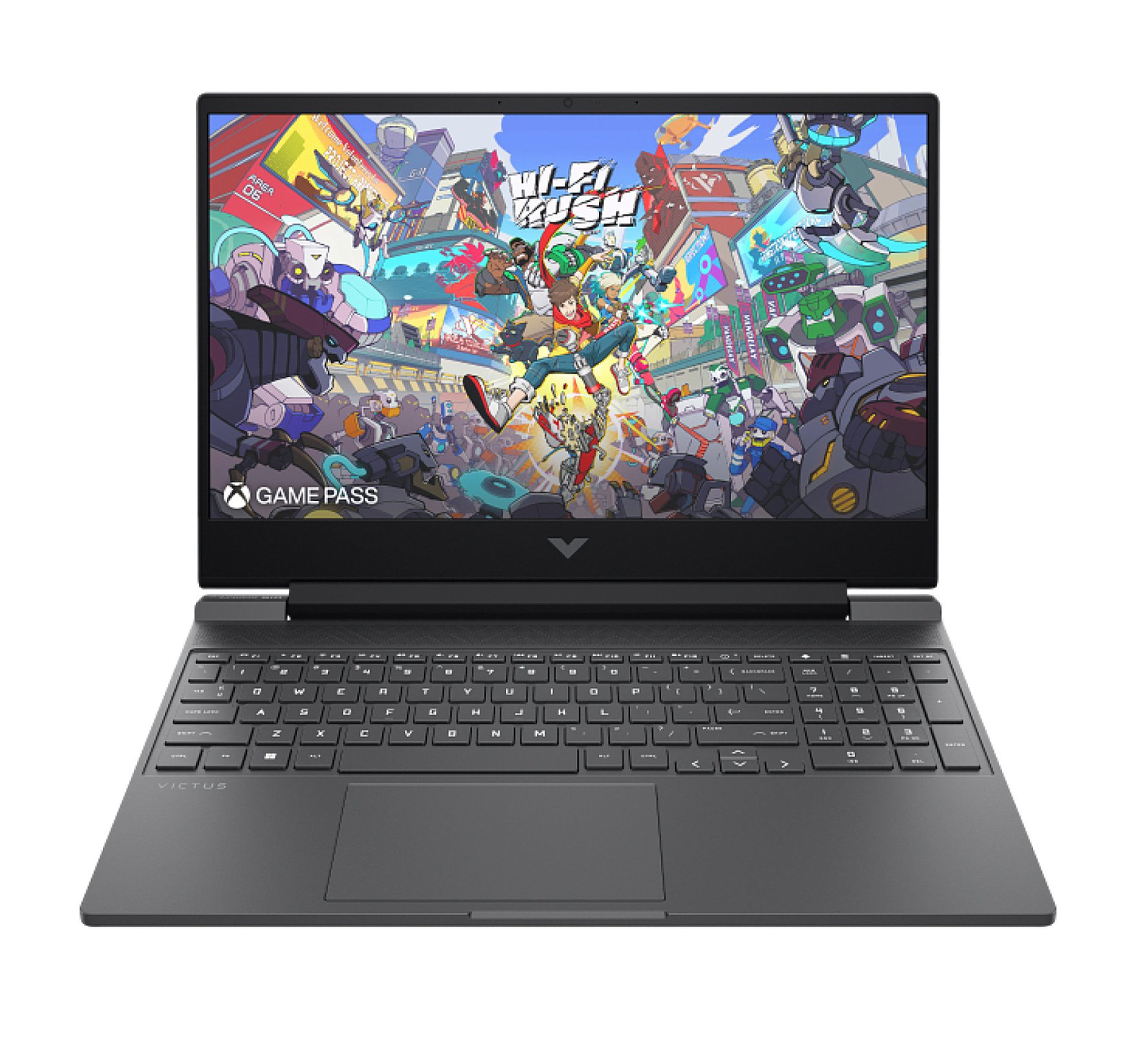 كمبيوتر محمول للألعاب HP Victus، معالج Intel Core i7-13620H، ذاكرة وصول عشوائي (RAM) سعة 16 جيجابايت، قرص SSD سعة 512 جيجابايت، بطاقة رسومات NVIDIA GeForce RTX 3050 سعة 6 جيجابايت، نظام التشغيل Windows 11، لون فضي ميكا، 15-FA2022NE BF1N7EA