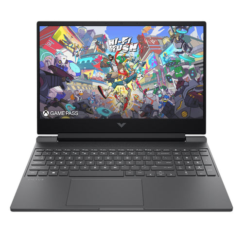 كمبيوتر محمول للألعاب HP Victus، معالج Intel Core i7-13620H، ذاكرة وصول عشوائي (RAM) سعة 16 جيجابايت، قرص SSD سعة 512 جيجابايت، بطاقة رسومات NVIDIA GeForce RTX 3050 سعة 6 جيجابايت، نظام التشغيل Windows 11، لون فضي ميكا، 15-FA2022NE BF1N7EA
