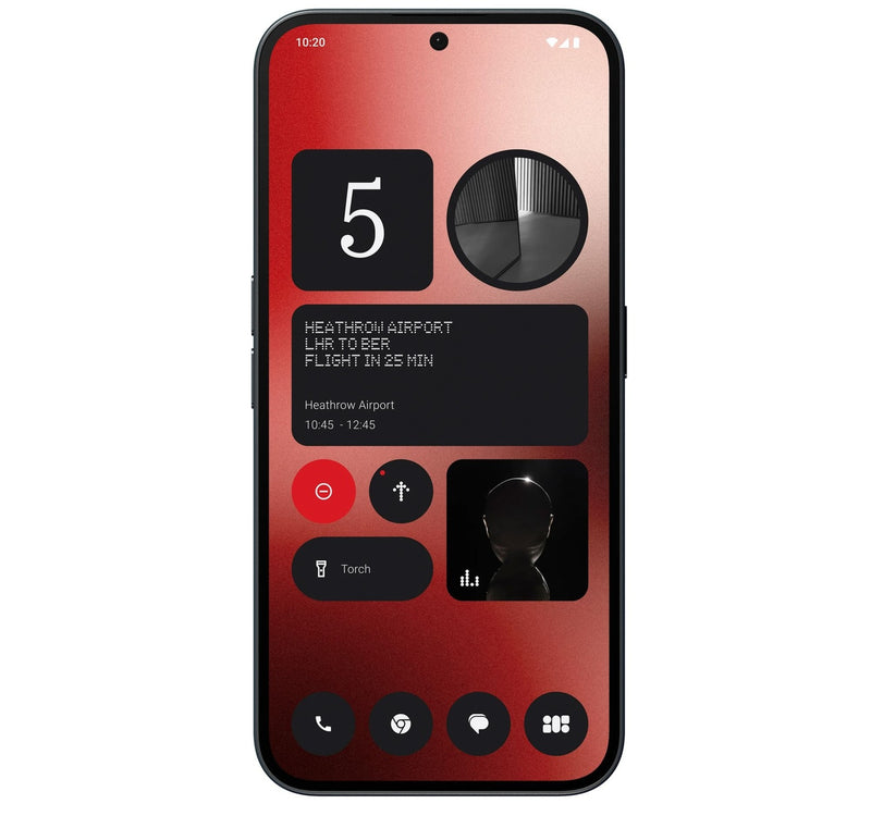 Nothing Phone (2a) 5G Smartphone, 12 GB RAM, 256 GB storage, Black, A10400050