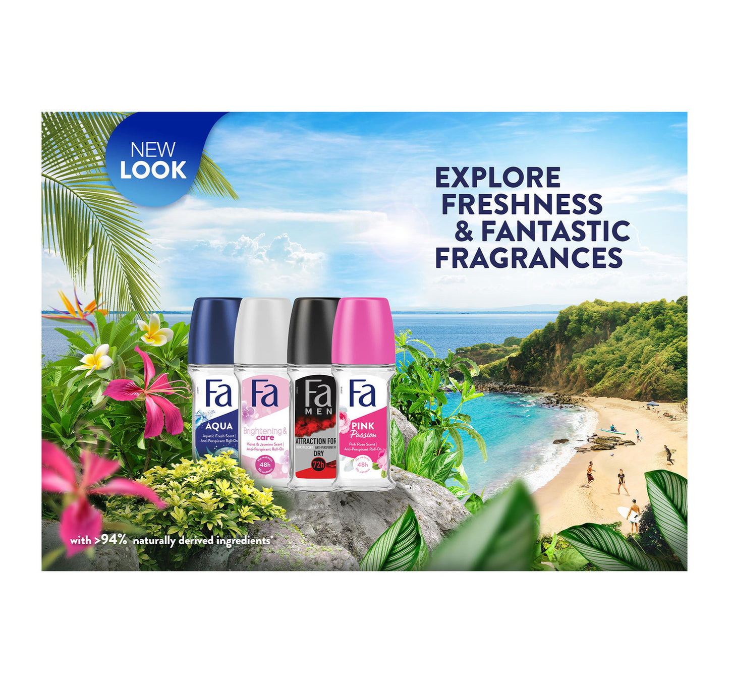 Fa Invisible Power Anti-Perspirant Roll On 50 ml