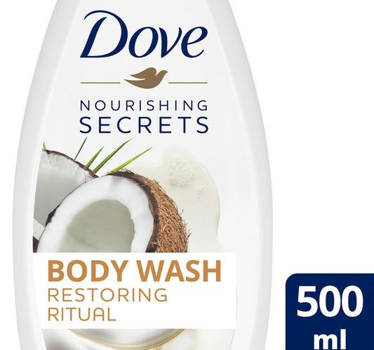 Dove Restoring Ritual Body Wash Coconut 500 ml