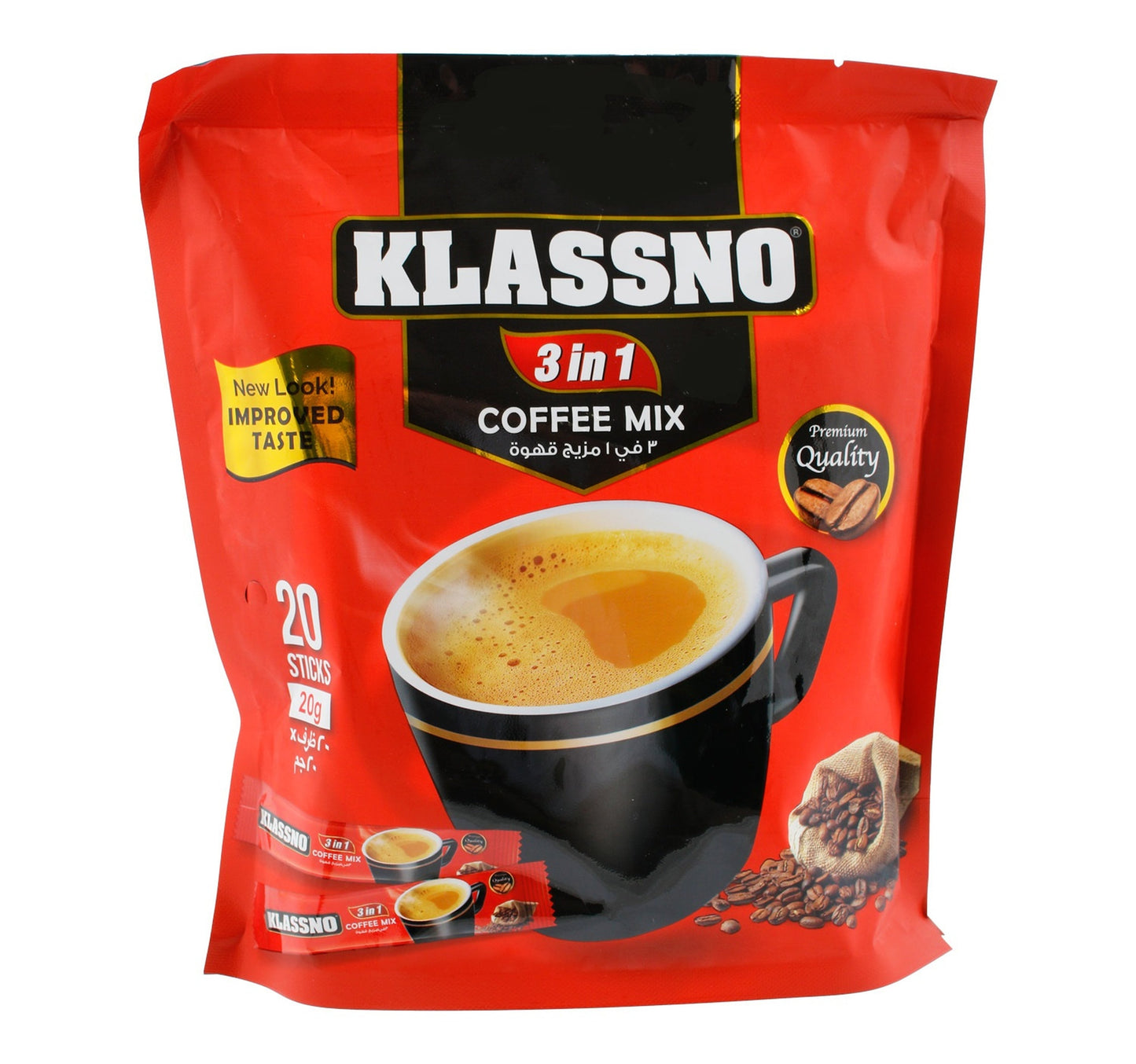 Klassno 3 In 1 Coffee Mix Value Pack 20 x 20 g