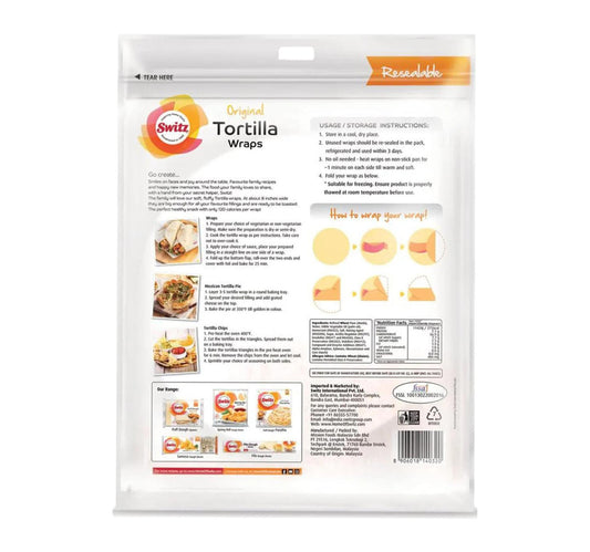 Switz Original Tortilla Wraps 8 pcs 360 g