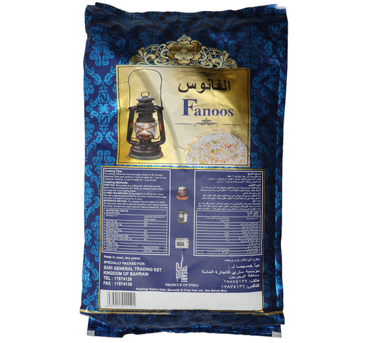 Fanoos Basmati Rice 20 kg