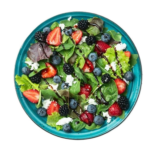 Blackberry with feta cheese Salad