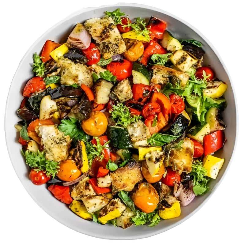 Grilled vegetables Salad  Salad bowls