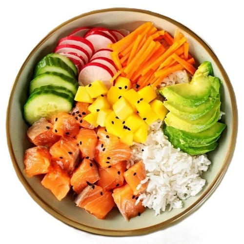 Crab salad with Salmon