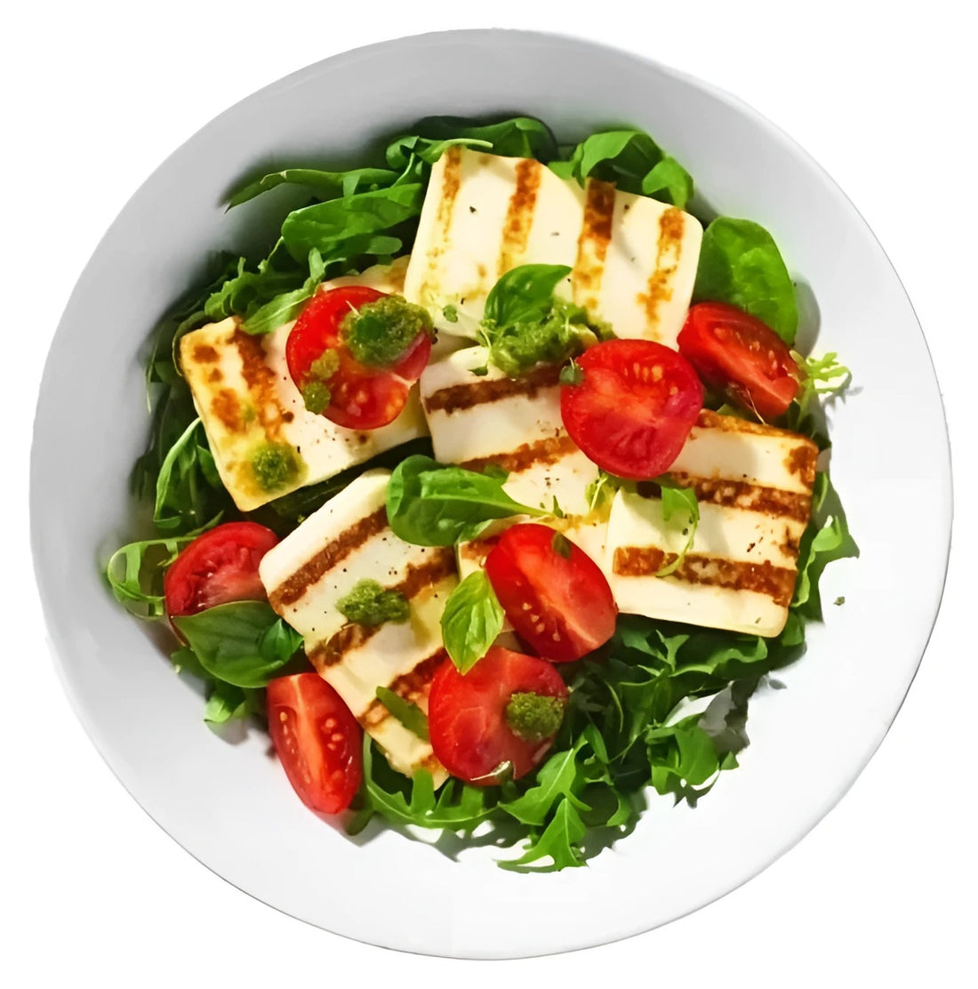 Grilled Haloumi Salad