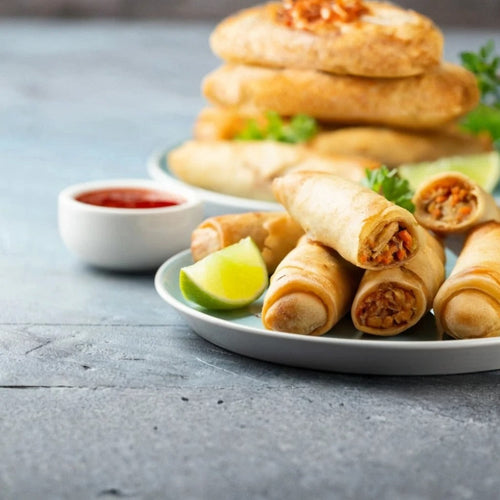 Vegetarian Spring Roll Kitchen by Abeer