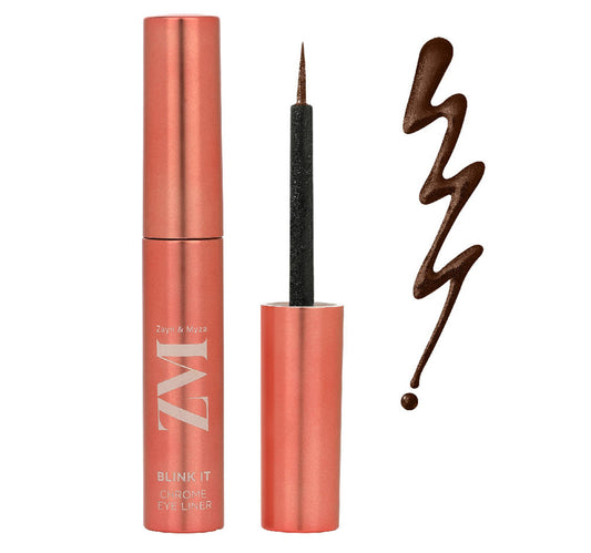 Zayn & Myza Blink It Chrome Eyeliner with Rosehip Oil, Cooper Glaze, 3.5 g