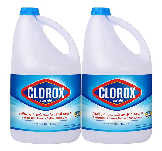 Clorox Liquid Bleach Original Value Pack 2 x 3.78 Litres