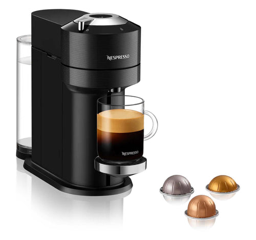 Nespresso Vertuo Next Coffee Machine, Black, GCV1-GB-BK-NE