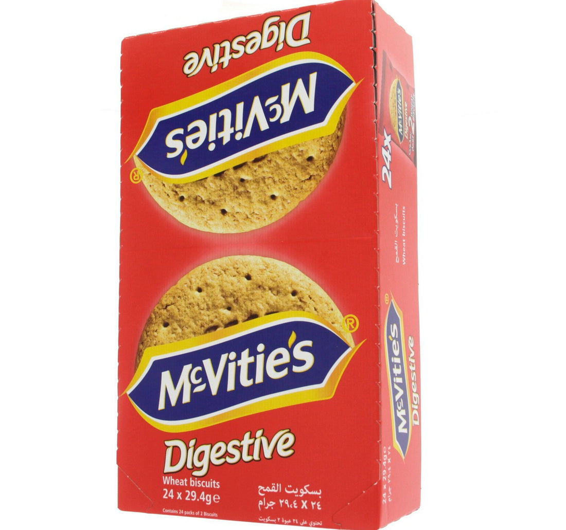 McVitie's Digestive Wheat Biscuit 24 x 29.4 g