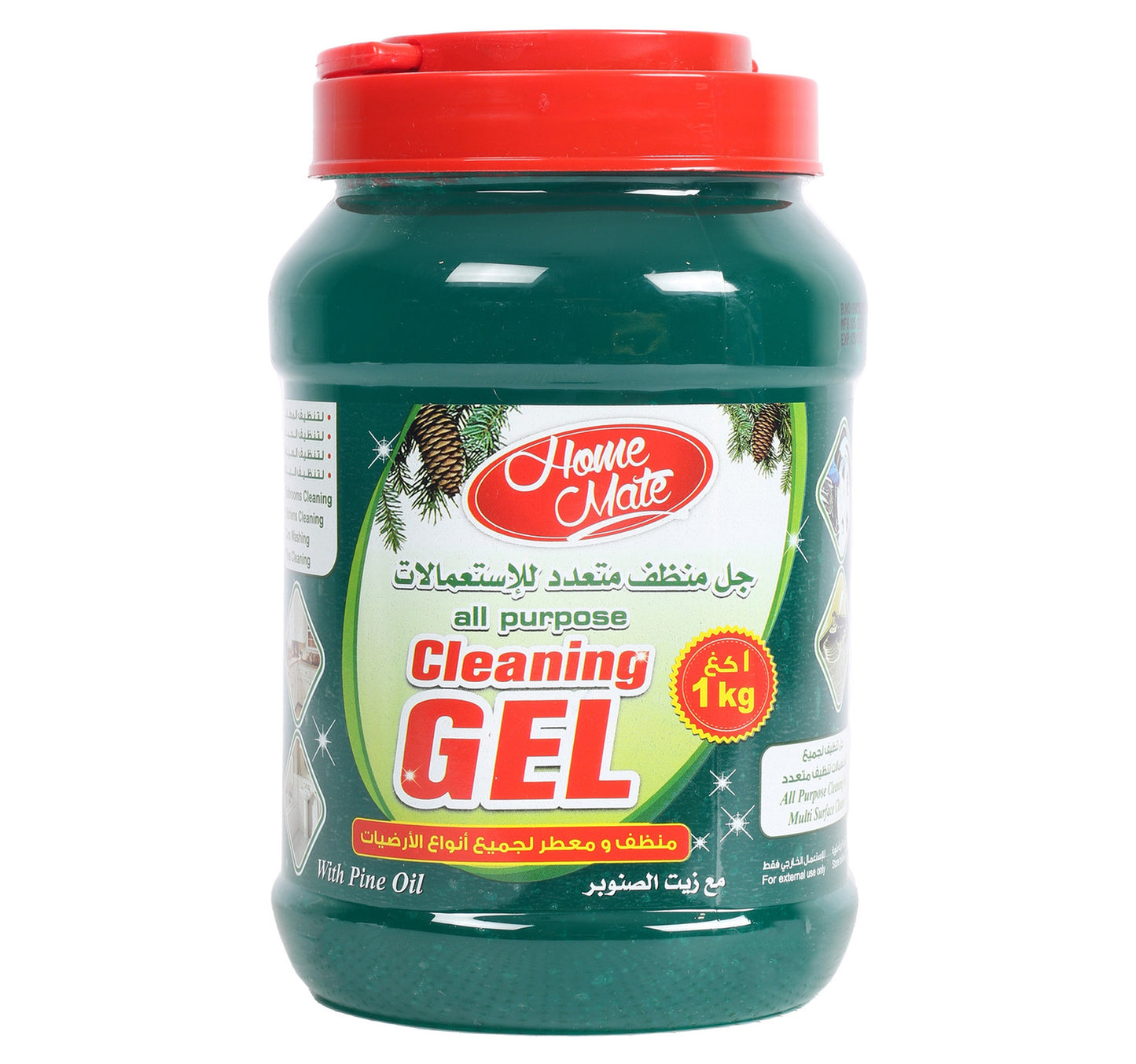 جل التنظيف متعدد الأغراض بزيت الصنوبر من هوم ميت، 1 كجم