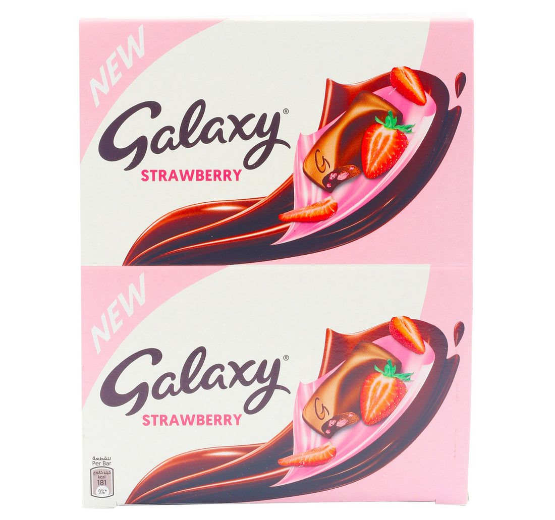 Galaxy Milk Chocolate With Strawberry 24 x 36 g