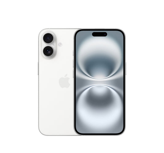 Apple iPhone 16 5G Smartphone, 128 GB Storage, White