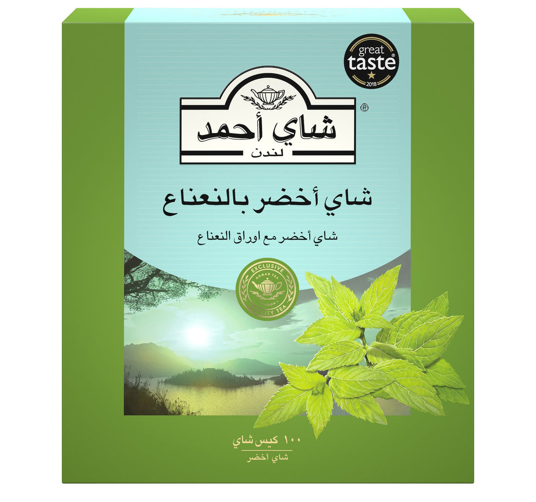 Ahmad Green Tea Mint 100 Teabags