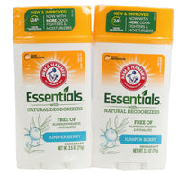 Arm & Hammer Essentials Juniper Berry Deodorant Stick 2 x 71 g