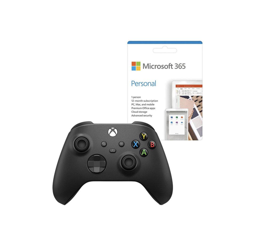 Xbox X Wireless Control + Microsoft Office 365 Personal