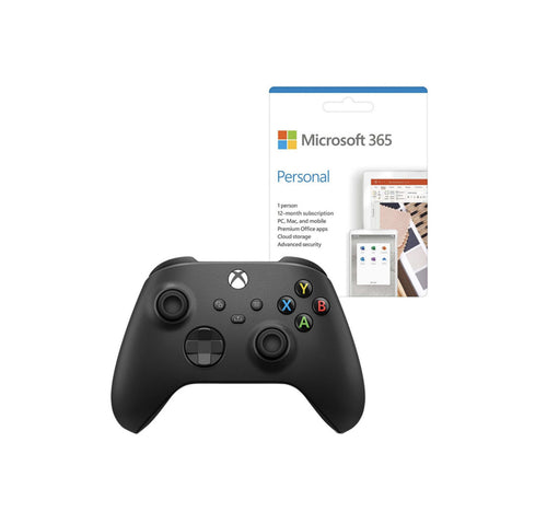 Xbox X Wireless Control + Microsoft Office 365 Personal