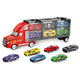 Power Joy Truck With 6pcs Die Cast Car 88133 Assorted