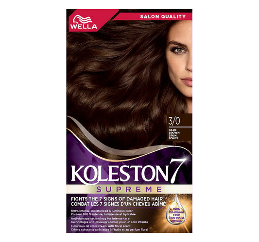 Koleston Supreme Dark Brown 3/0 1 pkt