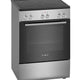Bosch Ceramic Electric Cooking Range, 4 Burner, 60 x 60, Stainless Steel, HKL060070M