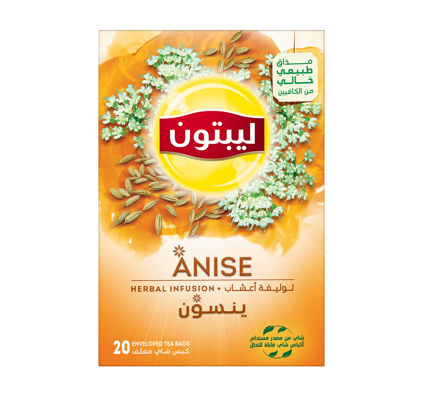 Lipton Anise Herbal Infusion Tea 20 Teabags