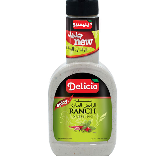 Delicio Spicy Ranch Dressing 267 ml
