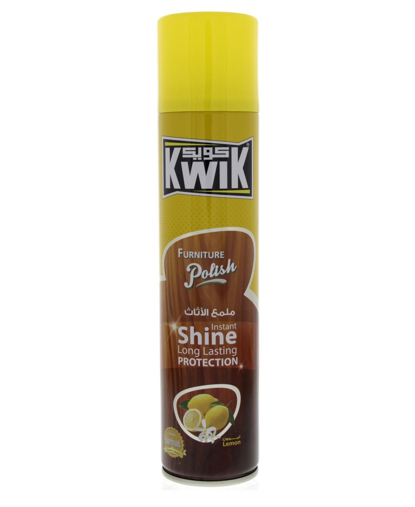 Kwik Furniture Polish Lemon 300 ml