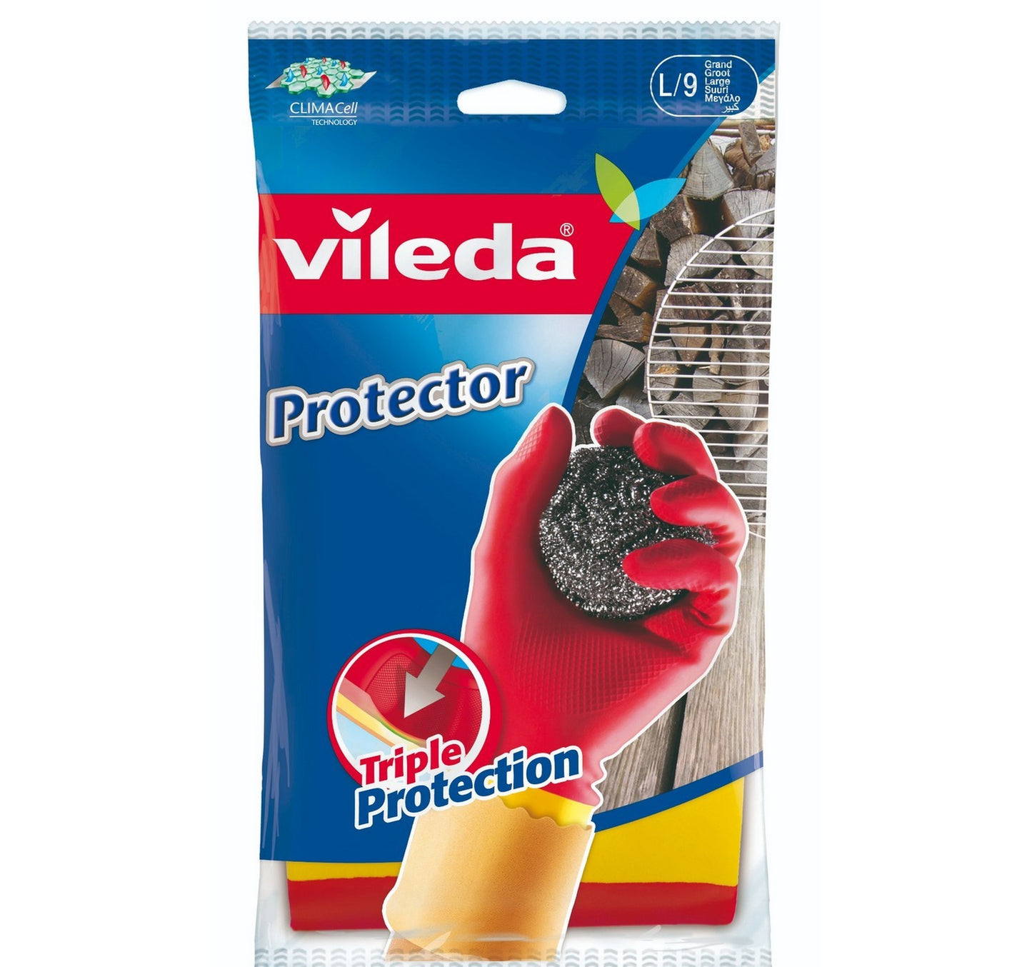 Vileda Gloves Protector Large Size 1 Pair