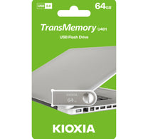 Kioxia USB 2.0 Flash Drive, 64 GB, LU401S064GG4