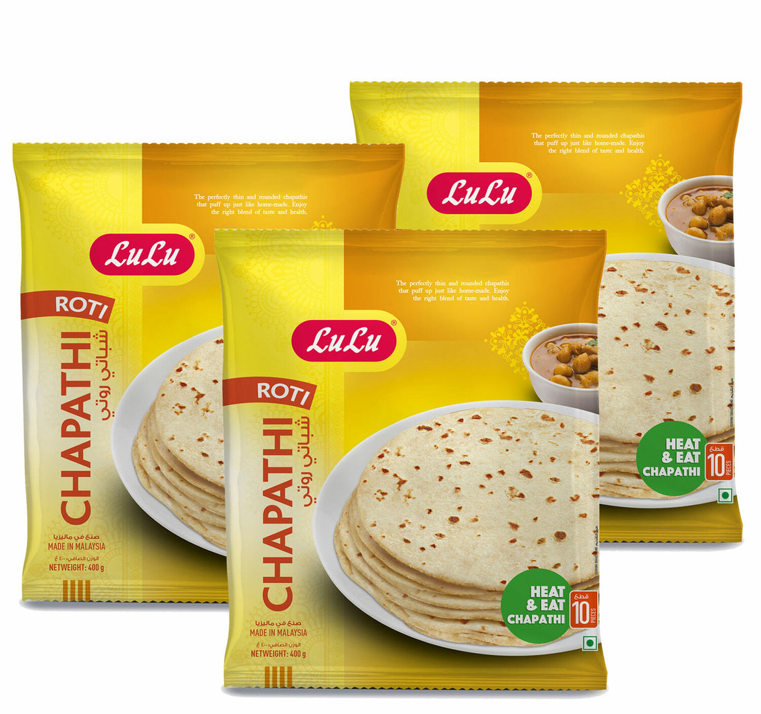 LuLu Chapathi 3 x 400 g