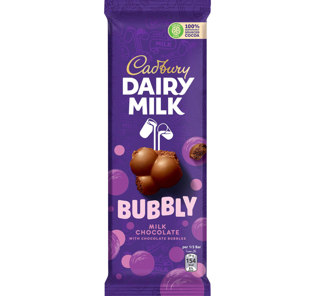 Cadbury Dairy Milk Bubbly Chocolate 12 x 87 g