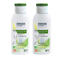 Swiss Image Aloe Vera Moisturizing Body Gel 2 x 250 ml