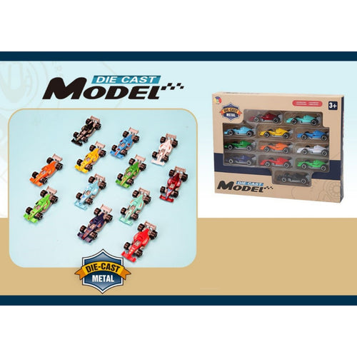 Dat F1 Diecast Model Car 12Pc Set G3388AD