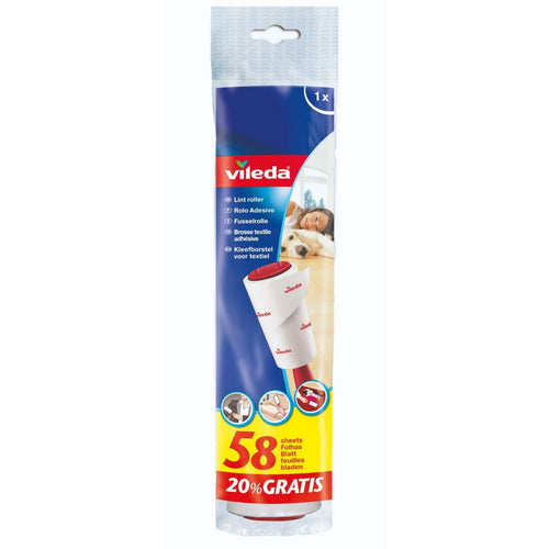 Vileda Lint Roller 58Sheets