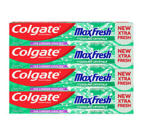 Colgate Max Fresh Clean Mint Toothpaste Value Pack 4 x 75 ml