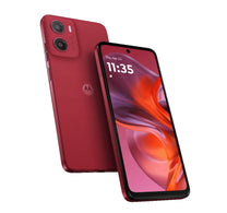 Motorola G05 4G Smartphone, 4 GB RAM, 256 GB Storage, Plum Red